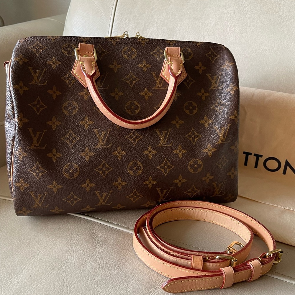 Louis Vuitton Speedy 30 Bandouliere Monogram